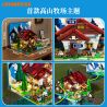 Lumibricks FunWhole L9094 Xếp hình lắp ráp ghép mô hình Cuộc sống nông trại: Túp lều của người chăn cừu