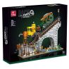 JIESTAR 59164 Rack Railway Xếp hình lắp ráp ghép mô hình giá đường sắt
