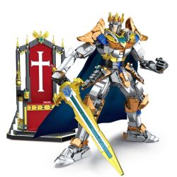 JIESTAR JJ9220 Xếp hình lắp ráp ghép mô hình Hiệp sĩ bàn tròn Vua Arthur