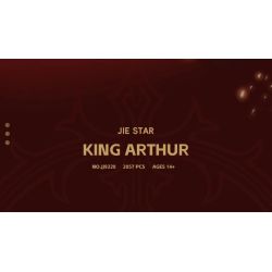 JIESTAR JJ9220 Xếp hình lắp ráp ghép mô hình Hiệp sĩ bàn tròn Vua Arthur