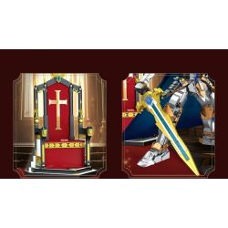 JIESTAR JJ9220 Xếp hình lắp ráp ghép mô hình Hiệp sĩ bàn tròn Vua Arthur