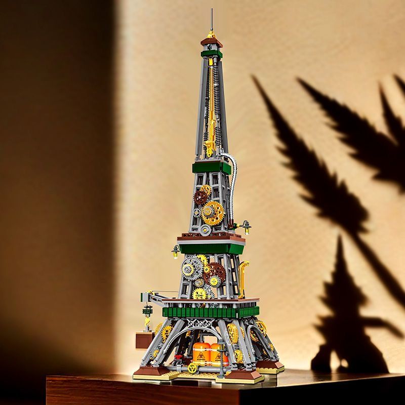 Jiqi JQ1124 Iron Tower Xếp hình lắp ráp ghép mô hình Steampunk: Tháp Eiffel Jiqi JQ1124 Iron Tower Xếp hình lắp ráp ghép mô hình Steampunk: Tháp Eiffel
