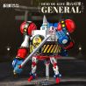 Jiqi JQ1105 Xếp hình lắp ráp ghép mô hình One Piece: Tướng quân Franky Mecha