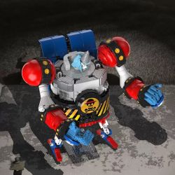 Jiqi JQ1105 Xếp hình lắp ráp ghép mô hình One Piece: Tướng quân Franky Mecha