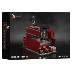 Xbert 66103 Xếp hình lắp ráp ghép mô hình trạm cứu hỏa