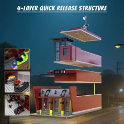 Xbert 66103 Xếp hình lắp ráp ghép mô hình trạm cứu hỏa Xbert 66103 Xếp hình lắp ráp ghép mô hình trạm cứu hỏa