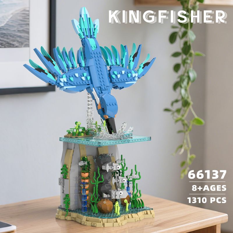 Xbert 66137 Xếp hình lắp ráp ghép mô hình chim bói cá