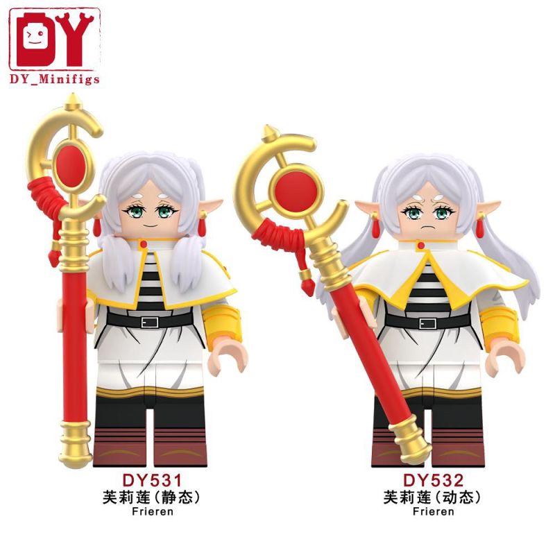 DY_Minifigs DY351 DY_Minifigs DY352 Frieren: Beyond Journey's End Xếp hình lắp ráp ghép mô hình Các nhân vật nhỏ của Buried Fulian 2