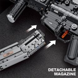 Reobrix 77025 MCX Assault Rifle Xếp hình lắp ráp ghép mô hình súng trường tấn công MCX