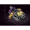EIKEE Y15004 EIKEE Y15005 V12 ENGINE Xếp hình lắp ráp ghép mô hình Động cơ V12