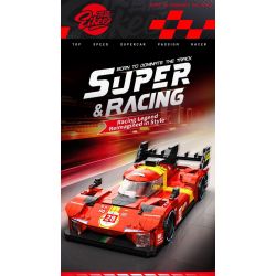 EIKEE Y26001 Xếp hình lắp ráp ghép mô hình Xe lưới 499P 16