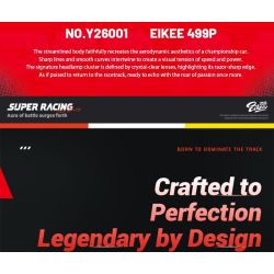 EIKEE Y26001 Xếp hình lắp ráp ghép mô hình Xe lưới 499P 16