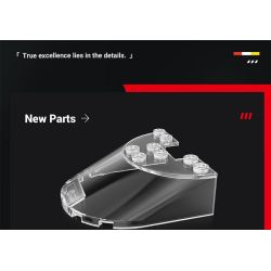 EIKEE Y26001 Xếp hình lắp ráp ghép mô hình Xe lưới 499P 16