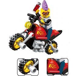 Enlighten 1913 Qman 1913 non  CẢNH SÁT ĐỌ SÚNG VỚI TOÁN CƯỚP bộ đồ chơi xếp lắp ráp ghép mô hình Police POLICE BATTLE FORCE 394 khối