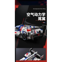 EIKEE Y26002 Xếp hình lắp ráp ghép mô hình Xe lưới điện V8 16