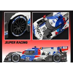 EIKEE Y26002 Xếp hình lắp ráp ghép mô hình Xe lưới điện V8 16