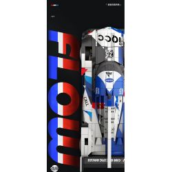 EIKEE Y26002 Xếp hình lắp ráp ghép mô hình Xe lưới điện V8 16