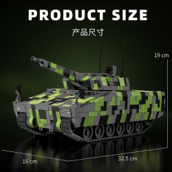 12GO 96011 KF-41 Lynx IFV Xếp hình lắp ráp ghép mô hình Xe chiến đấu bộ binh KF41 Lynx Lynx