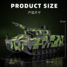 12GO 96011 KF-41 Lynx IFV Xếp hình lắp ráp ghép mô hình Xe chiến đấu bộ binh KF41 Lynx Lynx