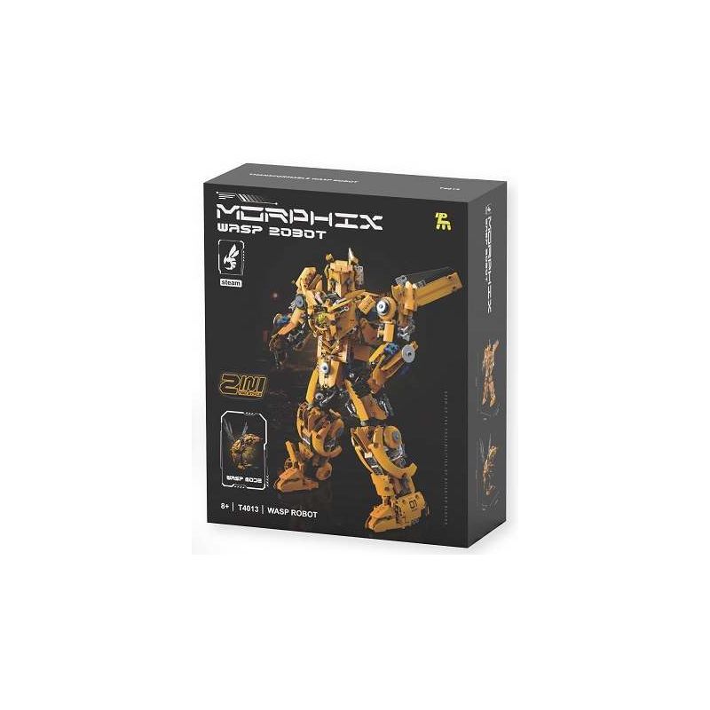 Takuki T4013 Wasp Robot Xếp hình lắp ráp ghép mô hình Máy ong Bumblebee