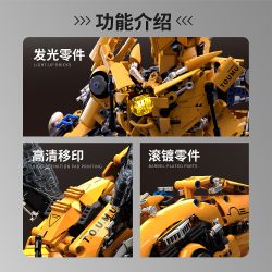 Takuki T4013 Wasp Robot Xếp hình lắp ráp ghép mô hình Máy ong Bumblebee