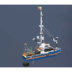 MouldKing 10185 Xếp hình lắp ráp ghép mô hình thuyền đánh cá