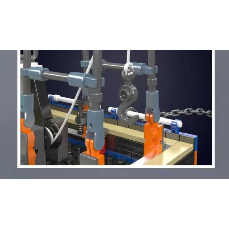 MouldKing 10185 Xếp hình lắp ráp ghép mô hình thuyền đánh cá