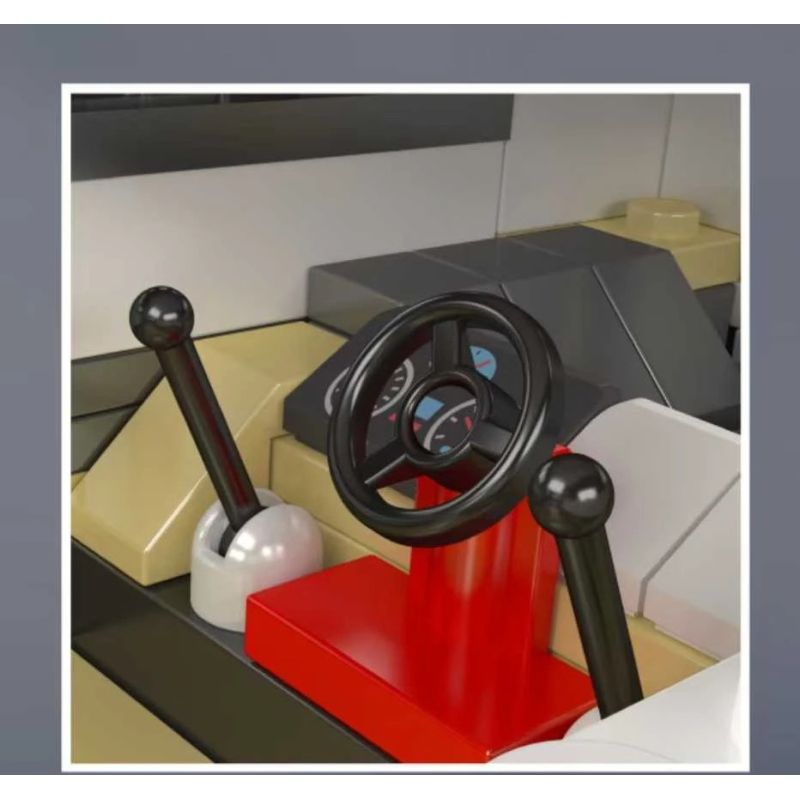 MouldKing 10185 Xếp hình lắp ráp ghép mô hình thuyền đánh cá