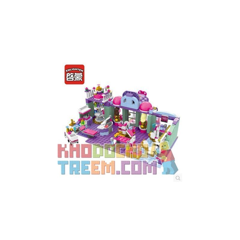 Enlighten 2006 Qman 2006 non  CỬA HÀNG BÁN ĐỒ LÀM ĐẸP bộ đồ chơi xếp lắp ráp ghép mô hình  CHERRY ENLICITY BEAUTY SHOP Các Bạn Gái 487 khối