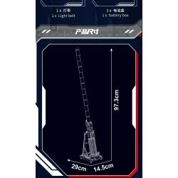 MouldKing 10237 Xếp hình lắp ráp ghép mô hình Thanh kiếm ánh sáng của Vader