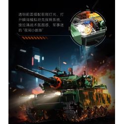 F5 F5-C1003 Xếp hình lắp ráp ghép mô hình Phiên bản sưu tập xe tăng 99A