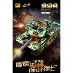 F5 F5-C1003 Xếp hình lắp ráp ghép mô hình Phiên bản sưu tập xe tăng 99A