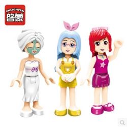 Enlighten 2006 Qman 2006 non  CỬA HÀNG BÁN ĐỒ LÀM ĐẸP bộ đồ chơi xếp lắp ráp ghép mô hình  CHERRY ENLICITY BEAUTY SHOP Các Bạn Gái 487 khối