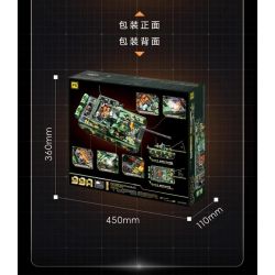 F5 F5-C1003 Xếp hình lắp ráp ghép mô hình Phiên bản sưu tập xe tăng 99A