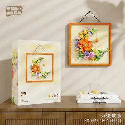 Weile Chuangxiang 2247 Xếp hình lắp ráp ghép mô hình cụm phấn khởi