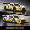 Mattel Brick Shop JFT18 Hot Wheels ‘15 Audi R8 Lms Xếp hình lắp ráp ghép mô hình Elite Hot Wheels Audi R8 LMS (15 mẫu) 1:16