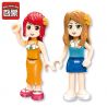 Enlighten 2005 Qman 2005 non  CỬA HÀNG BÁN ĐỒ LƯU NIỆM bộ đồ chơi xếp lắp ráp ghép mô hình  CHERRY ENLICITY BOUTIQUE Các Bạn Gái 458 khối