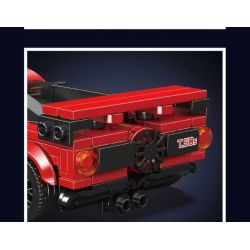 MouldKing 27106 GORDON MURRAY AUTOMOTIVE T.50S Xếp hình lắp ráp ghép mô hình Siêu xe GMA T.50S