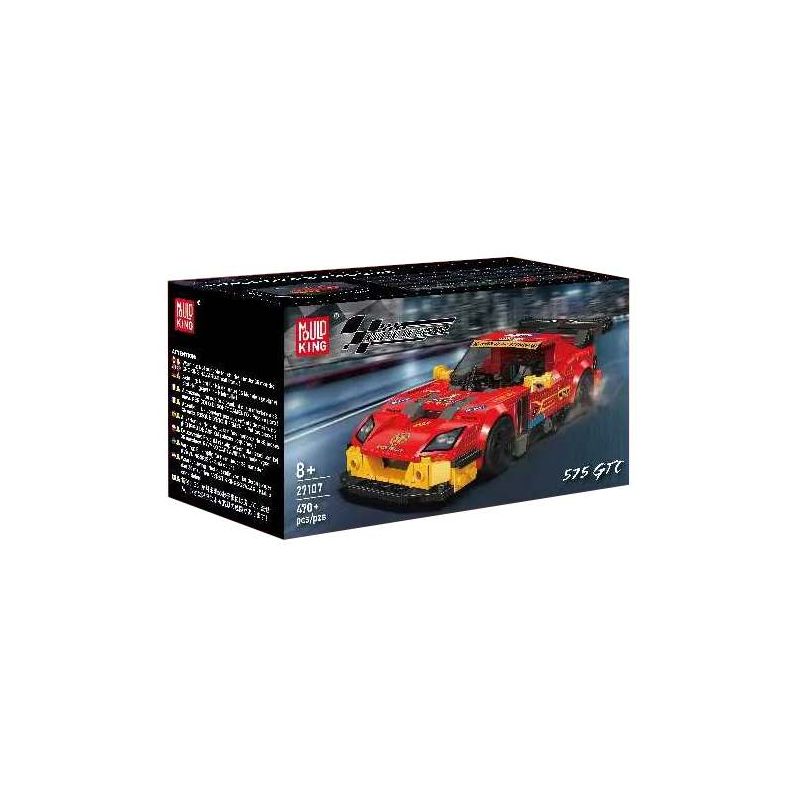 MouldKing 27107 Ferrari 575 GTC Xếp hình lắp ráp ghép mô hình Siêu xe Ferrari 575 GTC