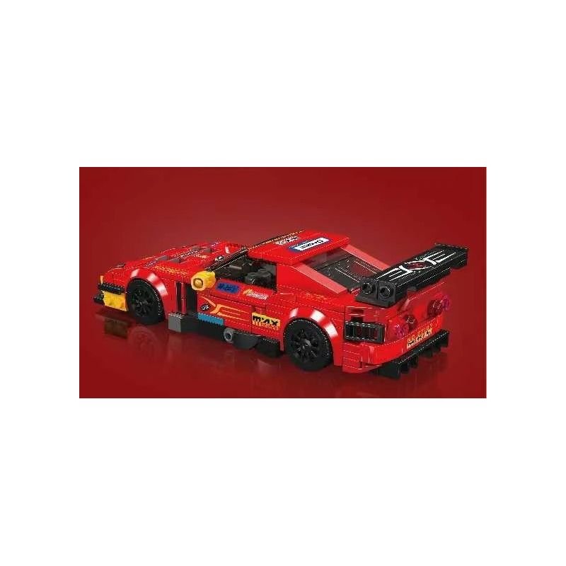 MouldKing 27107 Ferrari 575 GTC Xếp hình lắp ráp ghép mô hình Siêu xe Ferrari 575 GTC