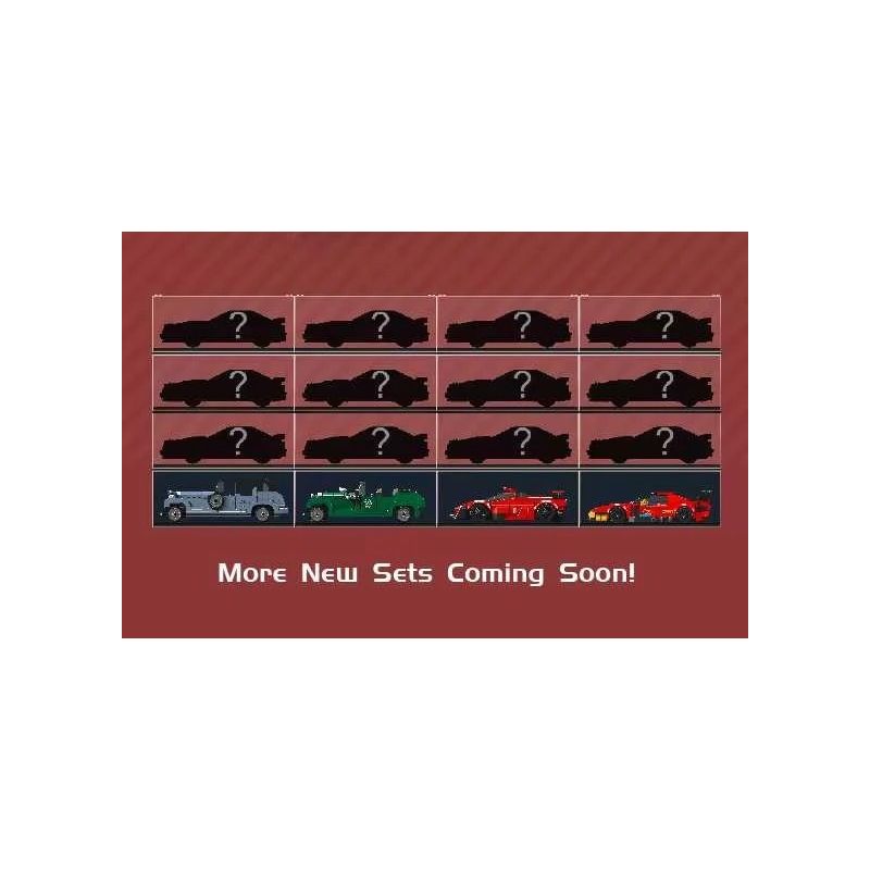 MouldKing 27107 Ferrari 575 GTC Xếp hình lắp ráp ghép mô hình Siêu xe Ferrari 575 GTC