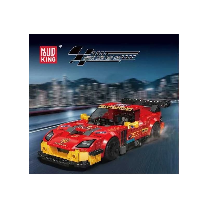 MouldKing 27107 Ferrari 575 GTC Xếp hình lắp ráp ghép mô hình Siêu xe Ferrari 575 GTC