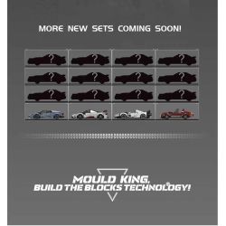 MouldKing 27108 Lamborghini Reventon Xếp hình lắp ráp ghép mô hình siêu xe Lamborghini Reventon