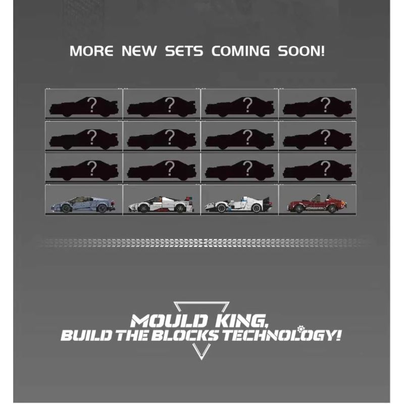 MouldKing 27108 Lamborghini Reventon Xếp hình lắp ráp ghép mô hình siêu xe Lamborghini Reventon