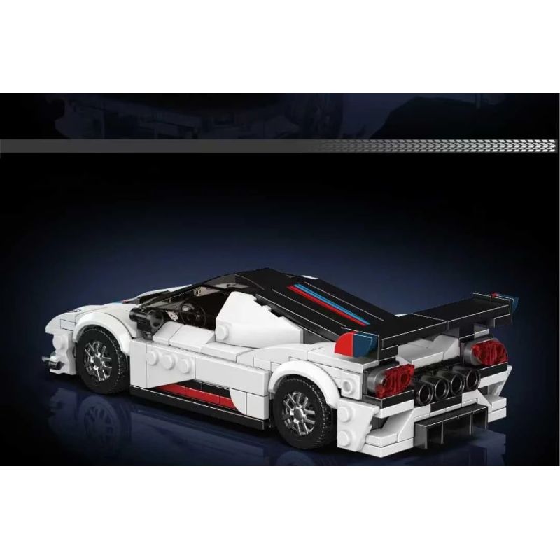 MouldKing 27109 Hennessey Venom F5 Xếp hình lắp ráp ghép mô hình Siêu xe Hennessey Venom F5