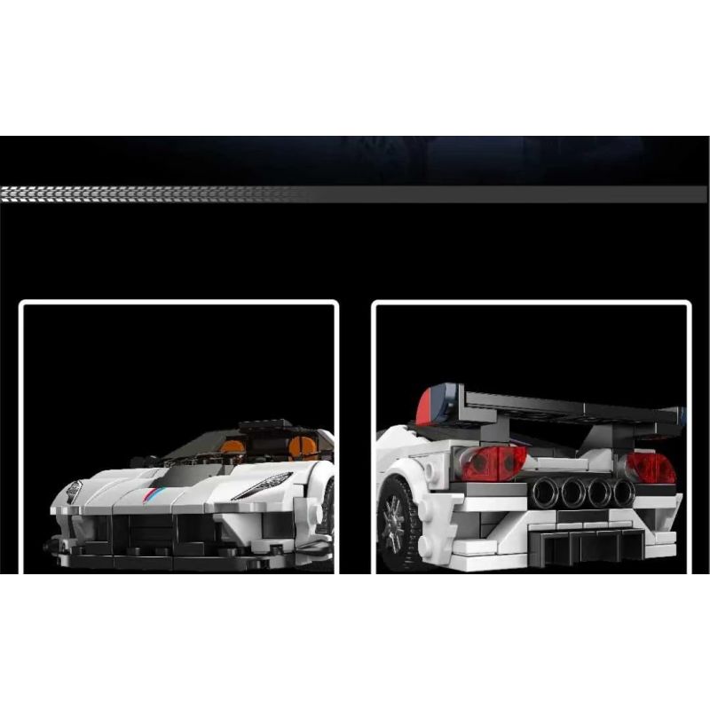 MouldKing 27109 Hennessey Venom F5 Xếp hình lắp ráp ghép mô hình Siêu xe Hennessey Venom F5