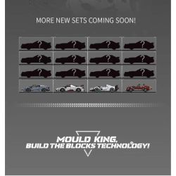 MouldKing 27109 Hennessey Venom F5 Xếp hình lắp ráp ghép mô hình Siêu xe Hennessey Venom F5