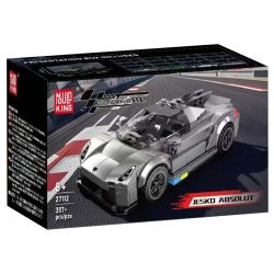 MouldKing 27112 Jesko Xếp hình lắp ráp ghép mô hình Siêu xe Koenigsegg Jesko