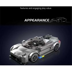 MouldKing 27112 Jesko Xếp hình lắp ráp ghép mô hình Siêu xe Koenigsegg Jesko