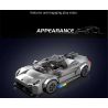 MouldKing 27112 Jesko Xếp hình lắp ráp ghép mô hình Siêu xe Koenigsegg Jesko